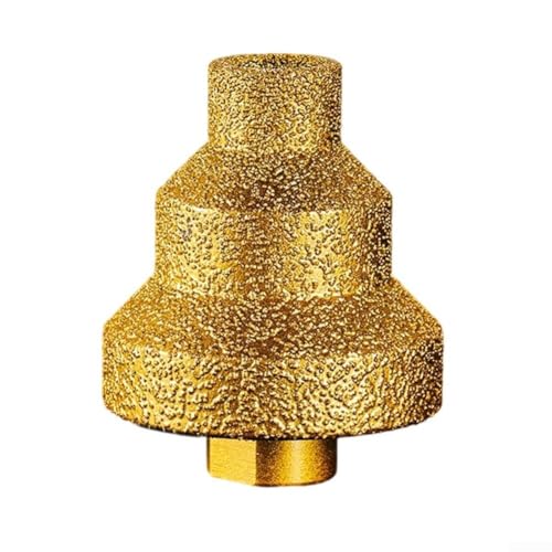 Punta da trapano a gradini da 20/35/50 mm con fresa a scanalatura dritta, per metallo e lavorazione del legno, con asta filettata M10 per un taglio sicuro e accurato del foro (modello standard)