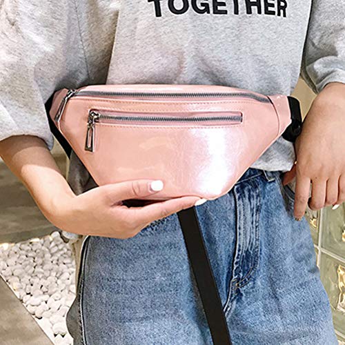 Pochete Tendycoco para esportes ao ar livre, pochete de poliuretano para lazer (verde), Pochetes, ro