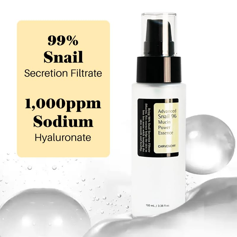 Advanced Snail Mucin 96% Power Repairing Essence,Hydrating Serum for Face with Snail Secretion Filtrate for Dull And Damaged Skin(100 ML) - Image 4