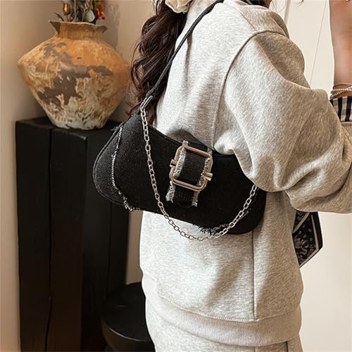 Sac de soirée décontracté en denim pour libérer vos mouvements