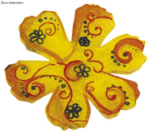 Rayher 89595102 Schrumpffolie, 26,2 x 20,2 cm, Beutel 6 Stück, weiß, schrumpfende Plastikfolie, mit Schrumpffolie basteln, Objekte mit 3D-Effekt