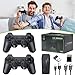 2025 Newest Retro Game Console, 20000+Games Wireless Home Video Game Console with 2 Wireless Handles, 64G HDMI TV Plug and Play PSP Arcade Stick, Support Dual TV Output, Gift for Kids & Adults