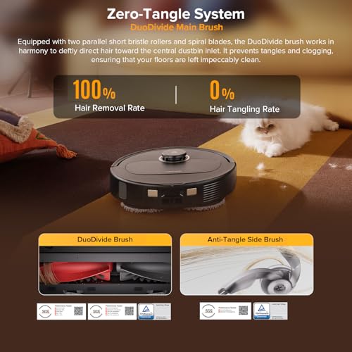 S5V Robot Vacuum and Mop, FlexiArm Edge Mopping - Image 5