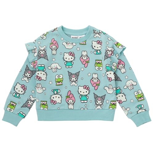 Image of Hello Kitty Girls' 2-Piece Sweatshirt and Joggers Set Toddler to Big Kid