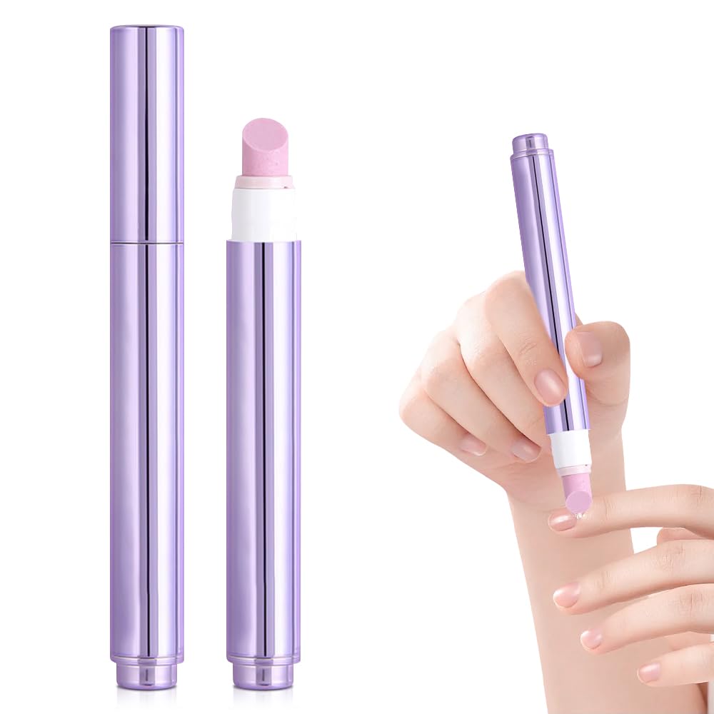 3-in-1 Nagelhautölstift, Nagelhautentferner Stift mit Keramikspitze, Nagelhautschieber-Ölstift mit Keramikspitze, Nagelpflege Stift Nagelhautöl für Trockene, Strapazierte Nägel (1Pcs)