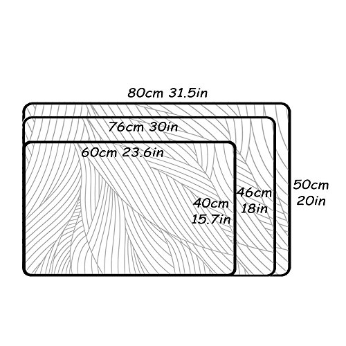 Olivefox Funny Waterproof Bathroom Doormat Home Decor Welcome Mat Entrance Way Indoor/Outdoor Carpet Toilet Floor Area Rugs, Red White And Blue Patriotic Flag Stars - 23.6X15.7 Inch #TOP4