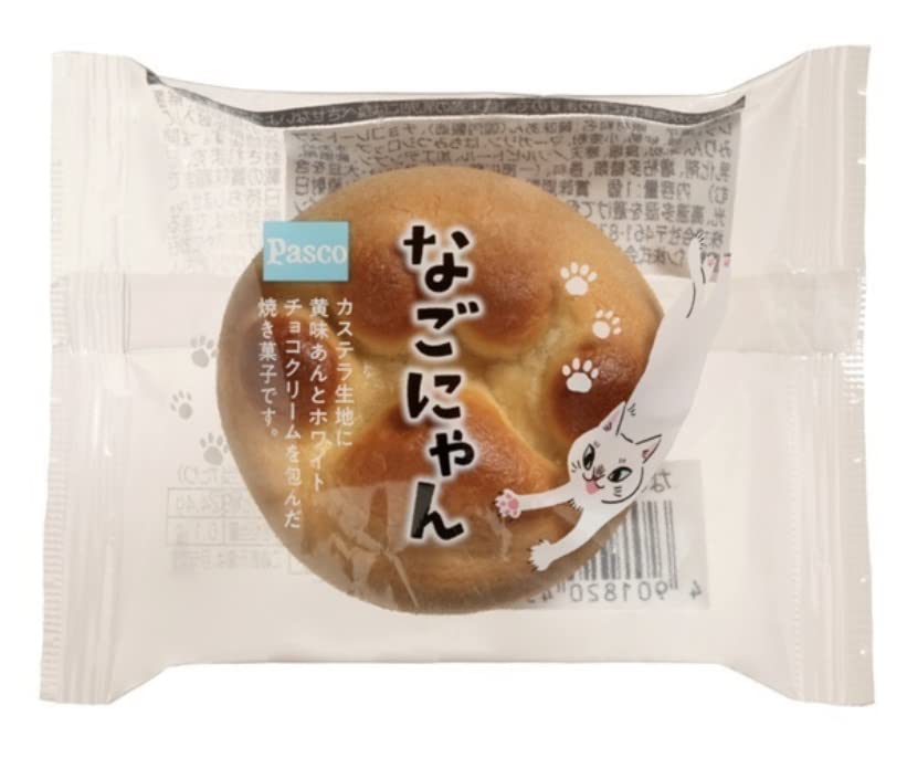 Amazon.co.jp: Pasco Nago Nyan, 4 Pieces x 3 Packs, Nagoyan