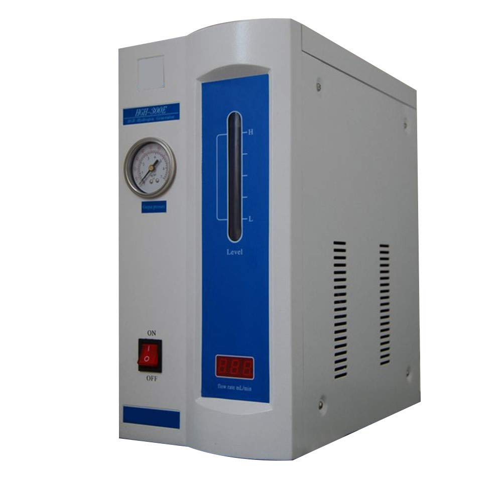 CGOLDENWALL Laboratorio de alta pureza generador de gas hidrógeno pureza 99.999% máquina H2 automática (HGH-300E, 220V)