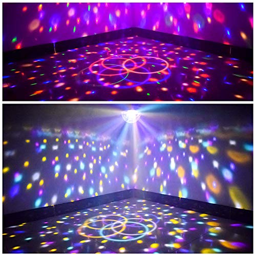 Z·Bling Bluetooth Disco Ball Lights,9 Kleuren LED Party Lights DJ Geluid Geactiveerde Roterende Lichten Draadloze Telefoon Verbinding Met Bluetooth Speaker MP3 Play En Afstandsbediening Voor Thuis KTV Bruiloft - Image 5
