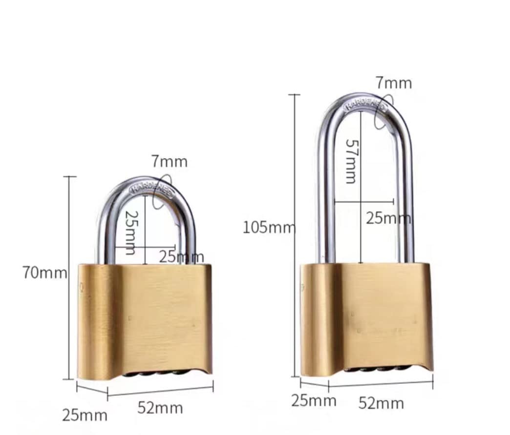 cadenas code de verrouillage cadenas Cadenas, serrures à combinaison, serrure à combinaison de code, serrure à mot de passe à 4 chiffres, cadenas à code en laiton, serrures de porte d'armoire