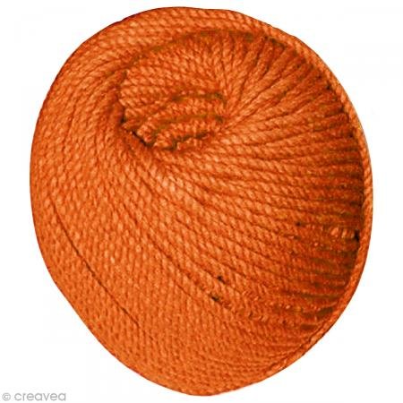 Coton câblé Orange