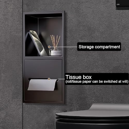 Niche de douche encastrée double couche pour optimiser le rangement des soins à l'hôtel - 2