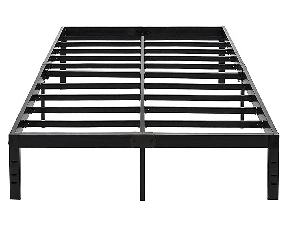 18 inches King Size Metal Bed Frames No Box Spring Needed King Platform Metal Bed Frame for Adult