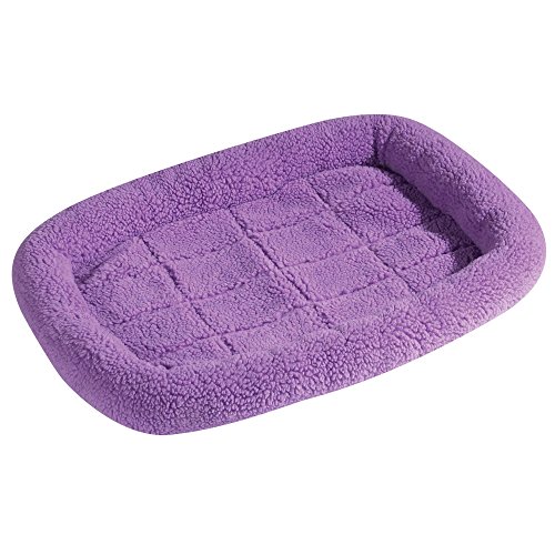 Sherpa Crate Pet Bed with Bumperstyle Cushioning for Comfort in Crate  Cucciolini Doodles Sherpa crate pet bed with bumper style cushioning for comfort in crate   cucciolini doodles