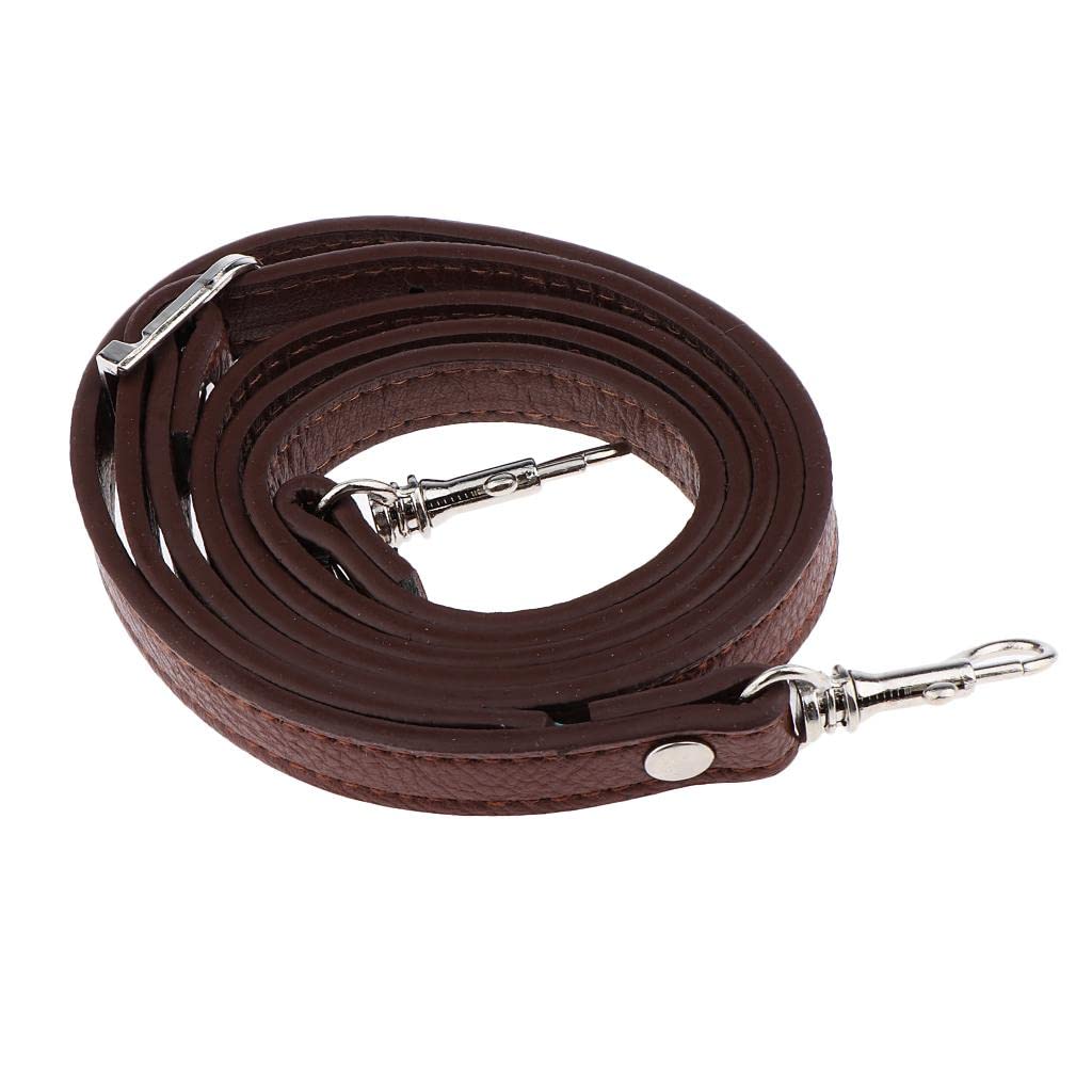 nivaa Adjustable Leather Shoulder Bag Strap Belt Replacement Lobster Clasps Light Brown-picture-25