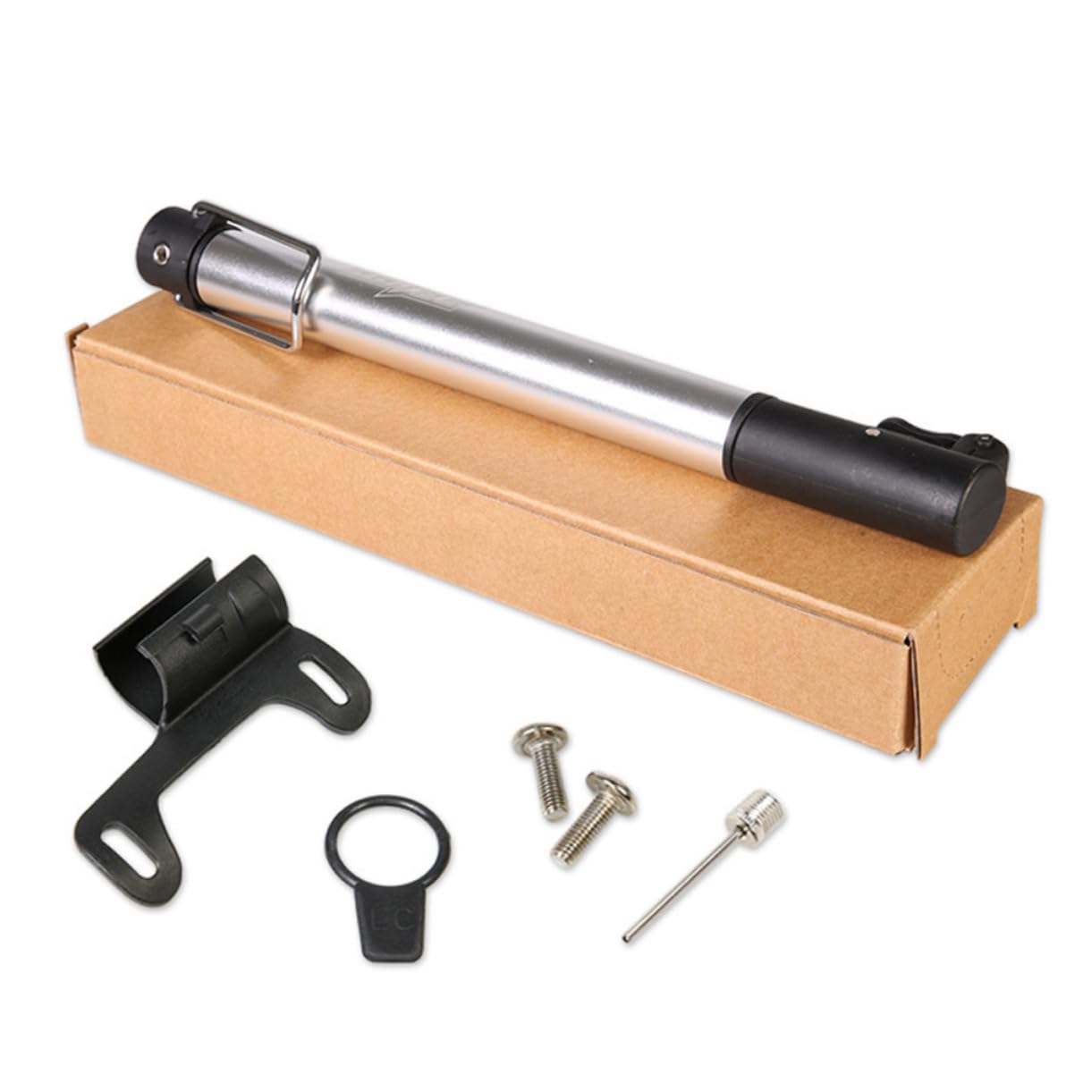 FOYTOKI Portable Pump Bike Tire Inflator Floor Pump High-Pressure Hand Compact Easy to Use