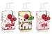 SPECIAL HOLIDAY EDITION: Michel Design Works 3-PACK Holiday Foaming Soaps - Peppermint Swirl, Nutcracker, and Ho Ho Ho