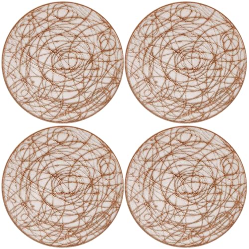 4 �S�[���h���R�[�X�^�[ PVC �ϔM����~�߃p�b�h�S�[���h�v�����g�h�����N�v���e�N�^�[�z�b�g�h�����N�p�������O�g�p PVC �H��v���[�X�}�b�g