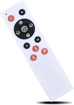 ZWP Replacement Remote Control for AXV MINI FR88, HTM TH008A LMS-S132 S-0132, APUOCE PB470, yokele 470, Teclor TA018-6, OKATOPGEAKO TH-0070E-5 Vibration Plate Exercise Machine