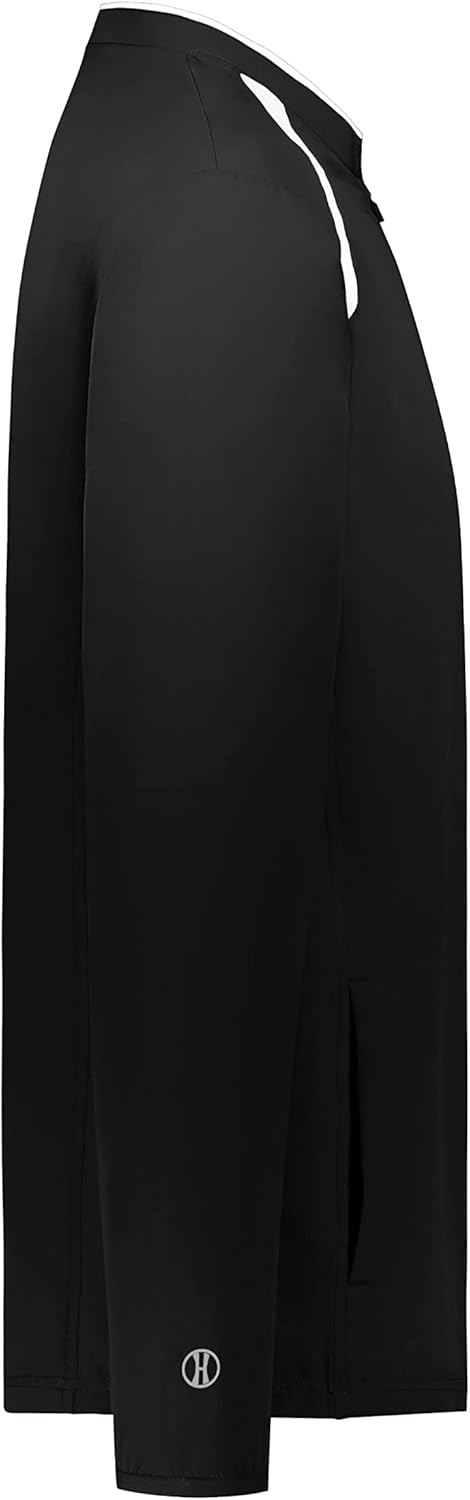 Holloway Mens Clubhouse Pullover Jackets, Black/White, XX-Large US - Image 3