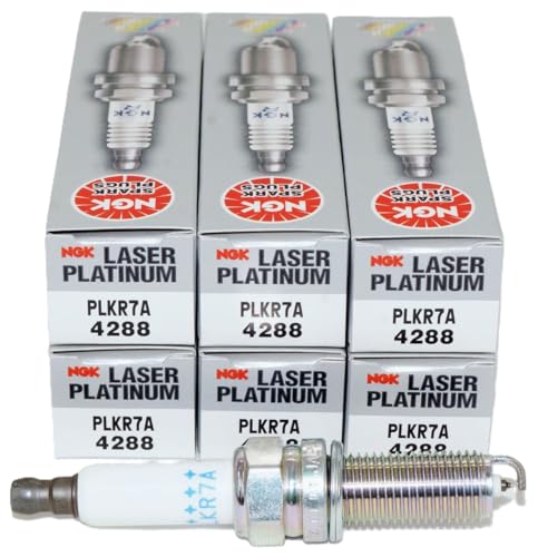 Spark Plug Replacement - 2020 Mercedes-Benz CLA-Class 8 NGK 4288 Laser Platinum Spark Plugs PLKR7A Compatible with Select Mercedes-Benz, Dodge & Freightliner Sprinter V6 Applications (6 Pack)
