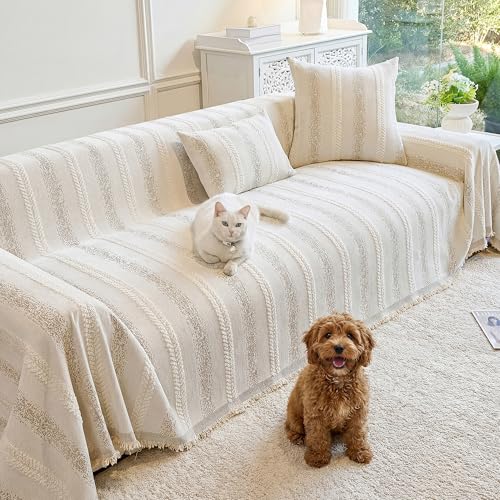 Fuyulacom Couch Cover for Dogs Washable Sofa Cover, Sectional Couch Covers, Sofa...