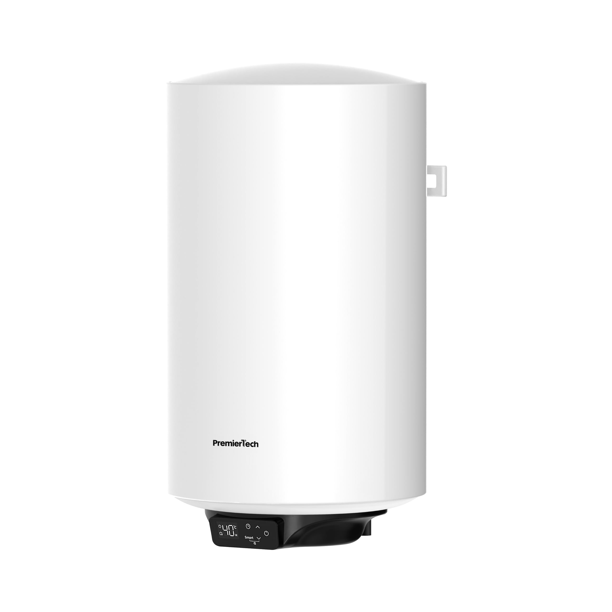 PremierTech Scaldabagno Elettrico 50L Verticale Bianco 1500W Touch SB50VD | Classe Energetica B, boiler elettrico ad accumulo da parete, display digitale, impostazioni Touch, scaldacqua per bagno casa