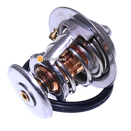 FridayParts Thermostat 129470-49801 for Yanmar 3JH2-E 3JH3-E 4JH2E 4JH2-TE 4JH2-HTE 4JH2-DTE 4JH2-UTE 4JH2-UTEB by FP FRIDAYPARTS - Used condition - Image 4