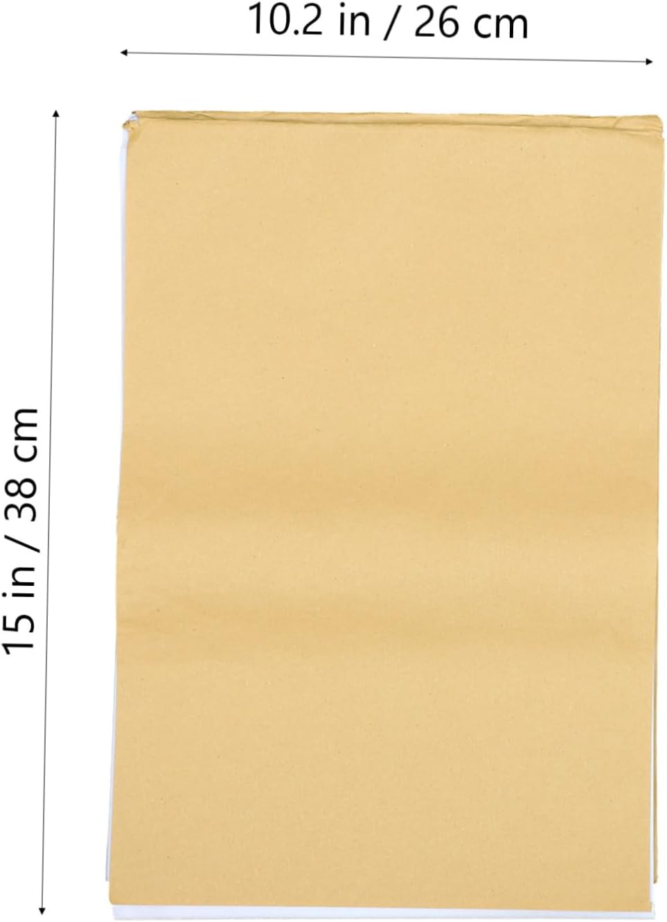 Holibanna 500pcs Ultra-thin White Tissue Paper for Wrapping Semi Craft Paper for Decorations Wrapping and Art Projects for Parties and Seasonal Events