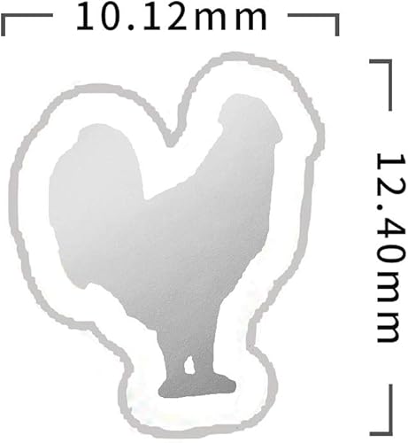 Miniatura 3 de 50 calcomanías de comida de boda para tarjetas de lugar, opciones de menú de tarjetas de lugar, calcomanías para elección de comida de boda (plata,