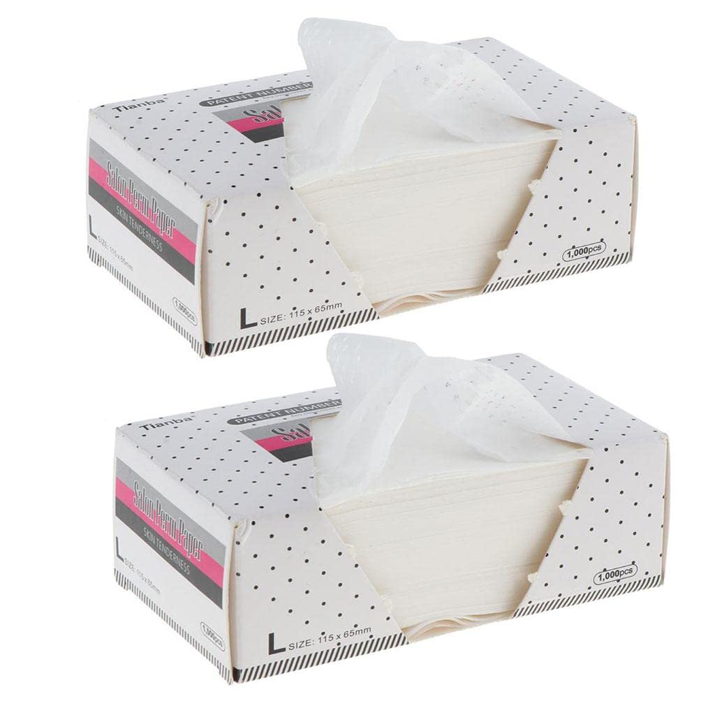 HEAVENGLOW 2000 Sheets Professional Salon Electric Hair Perming Coloring Paper End Wrap-picture-43