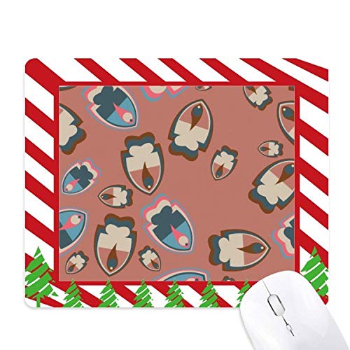 Tapis de souris poissons tropicaux abstrait le cadeau original de noël