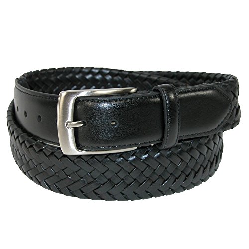 Danbury Men's Leather Braided Belt Big - 2349600-Big
