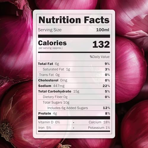 Image of Chutnefy Spicy Onion (Kara) Chutney | 250g Freeze-Dried Instant Dry Mix | Just Add Water to Make 20+ Servings (1000 g) | 0% Preservatives or Additives