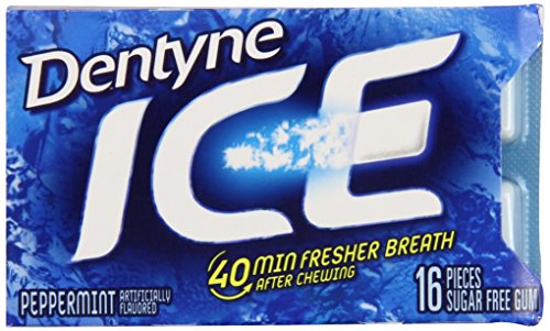 Dentyne Ice Peppermint, 7.6-Ounce (Pack of 9)