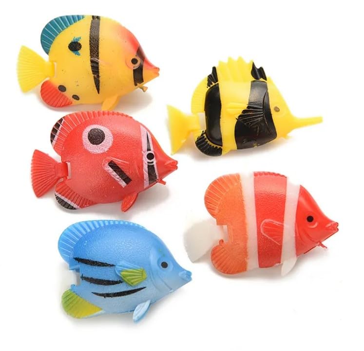 Aquarium Artificial Fishes (Set of 10 Pieces) Artificial Aquarium Fishes Colourful Realistic Artificial Moving Fish Ornament Decorations for Aquarium Fish Tank (B0C9MQ7455) Amazon Price History, Amazon Price Tracker