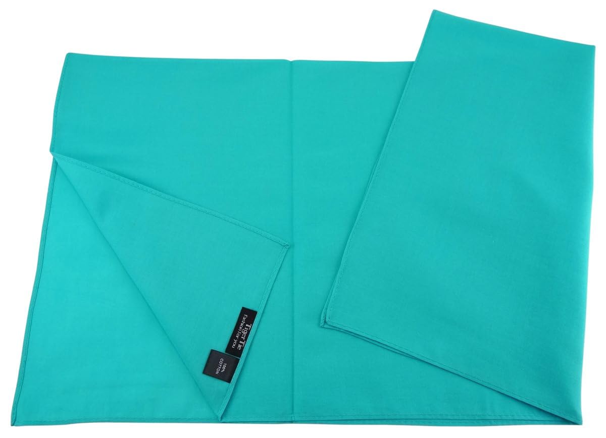 TigerTie Damska apaszka Nickituch w jednokolorowym jednolitym kolorze - rozmiar chusty 60 x 60 cm - 100% bawełna