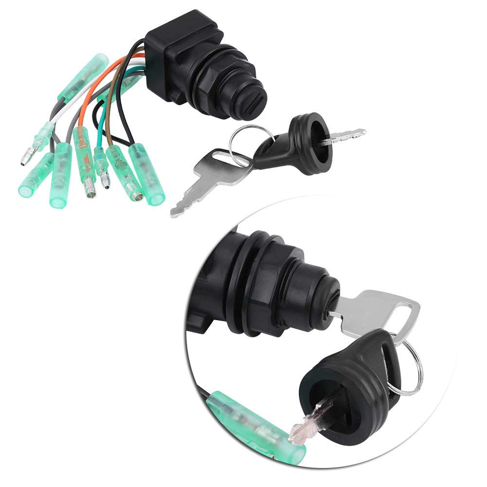 Assemblage touche d'allumage outboard control board noir fiable et durable - 6