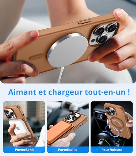 Coque Magsafe iPhone 13 Pro idéale pour le bureau et les sorties - 3