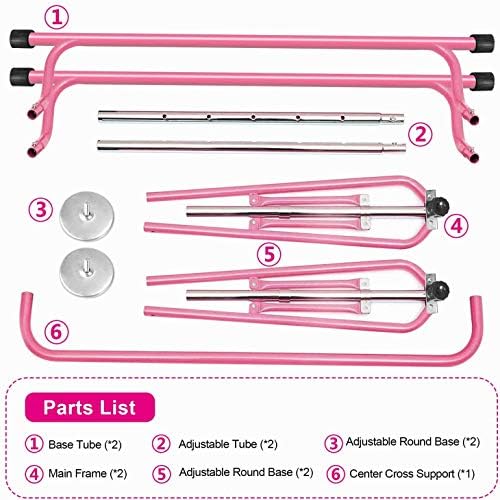 BangTong&Li Gymnastics Bar for Kids Height Adjustable Horizontal Kip Bar Folding Gymnastics Junior Training Bar for Home Using Junior Training Bar Children Folding 7 51G0Z7FhSyL. AC