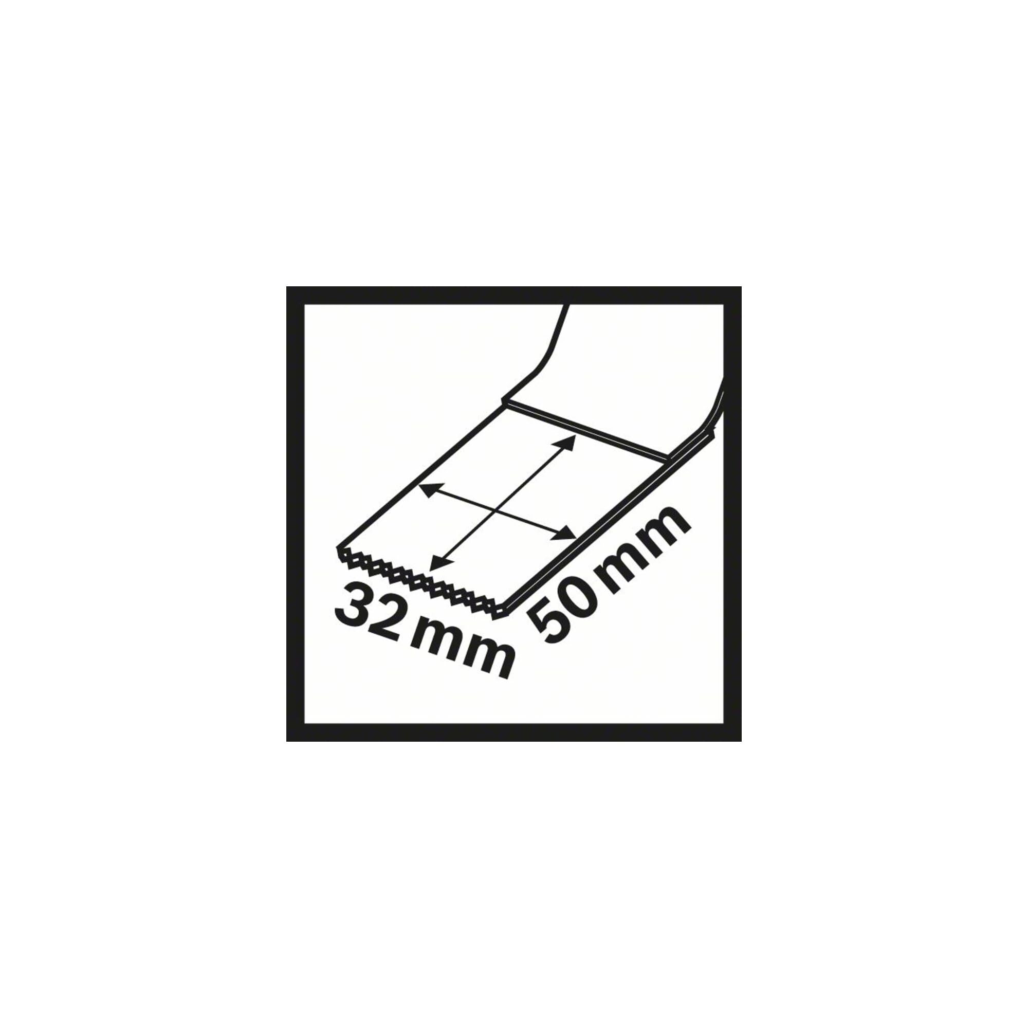 Bosch 2609256D53 Accessorio per Utensili Multifunzione