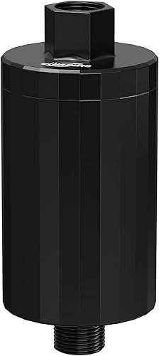 All Metal - Filtro de ducha KDF 55, vitamina C, E y A, para agua dura, filtros de agua universales de alta presión para eliminar productos químicos