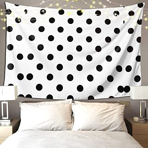 Vucemi Polka Dot Printed Tapestry Aesthetic Tapestrys Wall Hanging Tapestries Home Decor For Living Room Bedroom Dorm - 90 X 60'' #TOP4