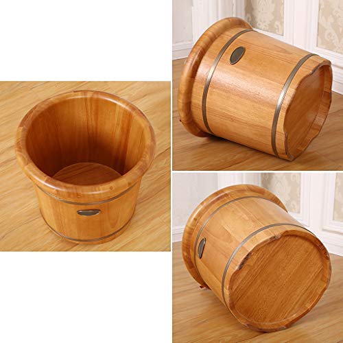 Baño de pies de madera para pedicura sin ruedas miniatura 5