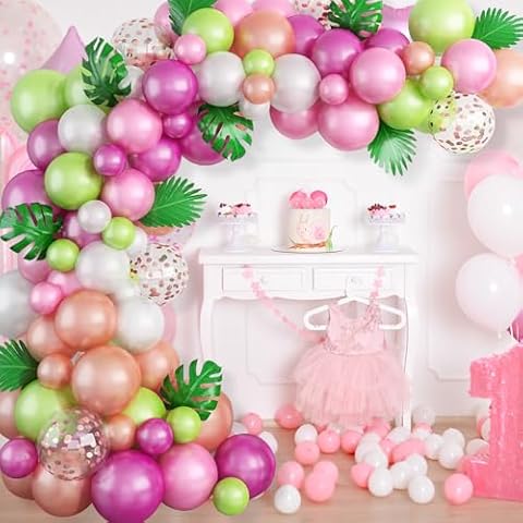 Newthinking Tropical Balloon Garland Kit Cover
