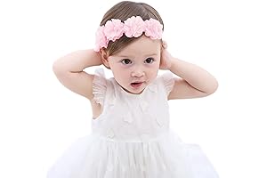 Fmeida Flower Crown Baby Headbands (0-4 Years)