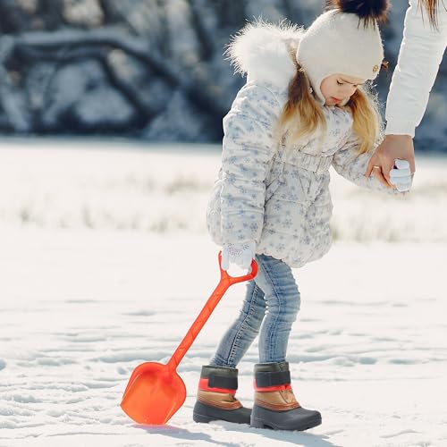 festooning Boys Girls Winter Snow Boots Waterproof Outdoor Warm Liner Non-Slip Elastic Band Shoes for Toddler/Little Kid/Big Kid2