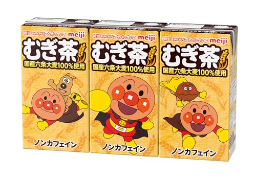 明治それいけ! アンパンマンのむぎ茶 125ml [紙パック 飲料 常温保存] (36)のサムネイル