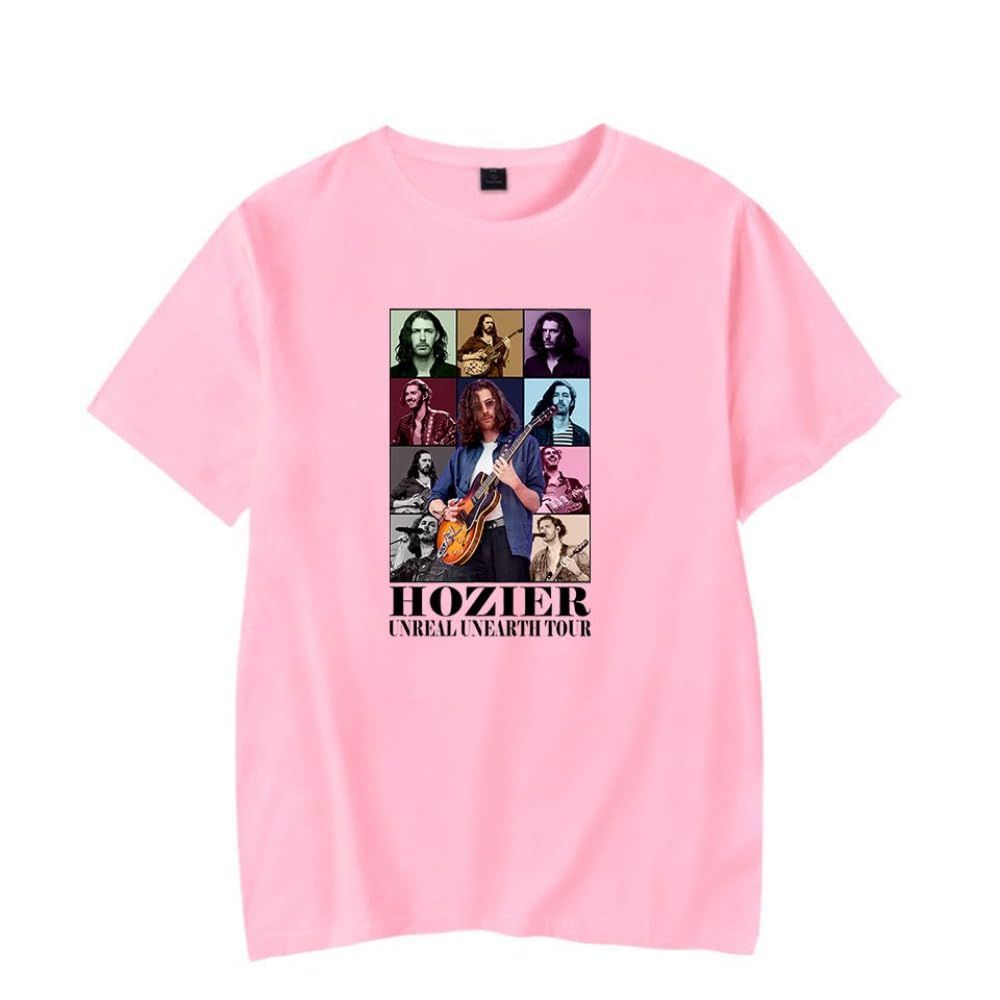 WCXNSYSO Hozier Unreal Unearth Tour T-Shirt Merch for Women/Men Casuals O-Neck Short Sleeve T Shirt Streetwear