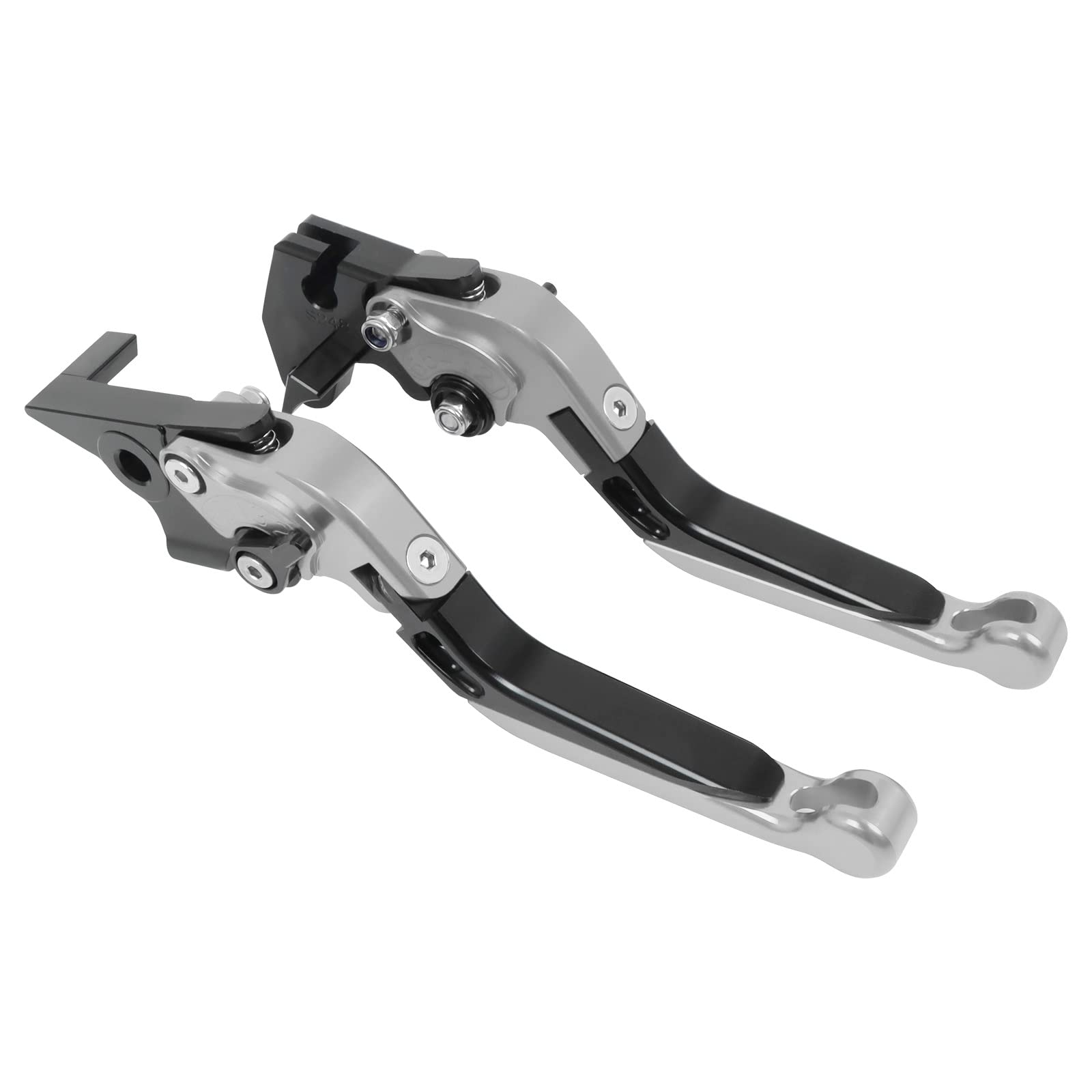 Zhannuobhd E Brak Clutch Lever For Yzfr7 For Yzf-R7 For Yzf For R7 2021-2024 2023 2022 Motorcycl Cnc Adjustabl Folding Xtendabl Brak Clutch Levers Handl Lever(E)
